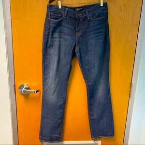 LUCKY BRAND Sofia Straight Mid-Wash Jeans sz 14x32